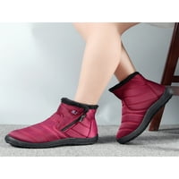 Ymiytan Unise Winter Ankle Boots Cold Weather Shoes плюшени облицовки РАБОТИ БОРА БИЛИ 8