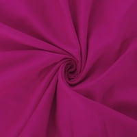 Piccocasa памучни калъфи за спално бельо, розов цвят крал