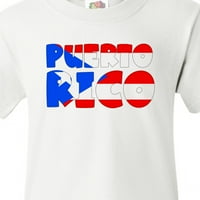 Мастически флаг на Пуерто Рико в тениска на текста младежки