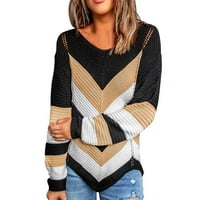 Пуловери за пуловери за пуловери за жени за жени леки пуловери с дълъг ръкав с дълъг ръкав 2xl