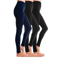 Гамаши с висока талия за жени, меки тънки панталони за контрол на корема за колоездене на йога тренировка
