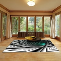 Реалхомелове 3Д вихри илюзия килими 3д визуален оптичен Творчески килим Мондерн нехлъзгаща подова подложка за вход спалня хол стая за игри трапезария дом декор зон