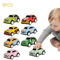 Издърпайте обратно автомобили, издърпайте състезателни превозни средства мини играчки за автомобили за деца