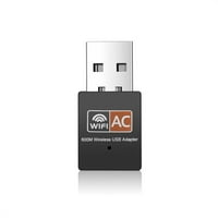 BKUXY 600MBPS Безжичен USB адаптер Wifi Dual Band 2.4G 5G Hz 802.11ac WiFi Adapter Network Card за лаптоп Windows Mac