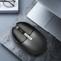 Taluosi Bluetooth съвместима 2.4GHz безжична 1600DPI Акумулаторна мишка компютърен аксесоар