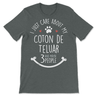 Просто се грижи за моята тениска Coton de Teluar