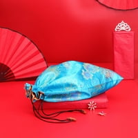 Чанта за бижута с копринена чанта за бижута в стил чанта за съхранение на чанта за сватба