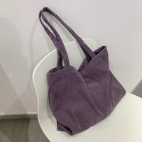 Toyella Corduroy Shopper Womens Bag Tote чанта Момичета чанта от чанти за рамо в ежедневни портфейли голям капацитет платна чанта за училищна чанта розово