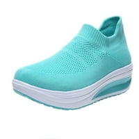 Anuirheih жени обувки спортни летящи тъкани дишащи мрежи изпускат небрежни маратонки Прочистване под 10 долара