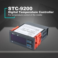 STC- Цифров контролер на температурата Термостат регулатор Терморегулатор с хладилна функция на алармата на вентилатора