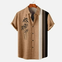 PEDORT меки големи тениски за мъже Изпълнение влага влага мъжка мъжете голф риза ежедневно сухо прилепване на поло ризи с къс ръкав бежово, 2xl