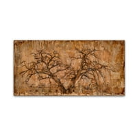 Марка изобразително изкуство 'есенно дърво' платно изкуство от Лайтбокс Журнал