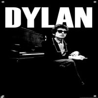 Боб Дилън - Плакат за стена за пиано с бутилки, 14.725 22.375