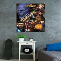 Марвел Кино Вселена-Отмъстителите-Война Без Край - Предизвикателство Плакат На Стената, 22.375 34