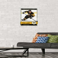 Питсбърг Пингвини - Стенски плакат на Сидни Кросби, 14.725 22.375
