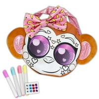 Glam Girl: Color N Style - Monkey Messanger Bag - комплект за декорация на чантата, на възраст 6+