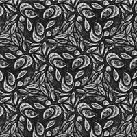 Ahgly Company вътрешен правоъгълник с шаблони с полунощ сиви килими, 7 '10'