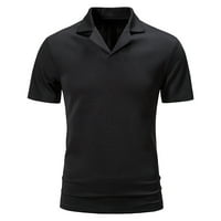 Fragarn голф ризи за мъже сухо прилягане на печат с къс ръкав влага влага поло поло риза