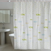 Xinqinghao отпечатана тъкан за душ завеса сгъстена водоустойчива карикатура душ завеса с кука b