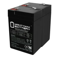 6V 4.5AH SLA заместваща батерия за изходната светлина El -Wetmr - опаковка
