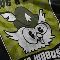 Woodsy Owl Дайте Hoot Forest Service Toddler Boy Girl Тениска бебешко дете малко бранди 2t