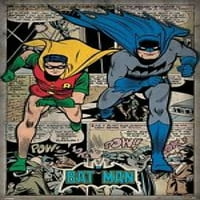 Батман и Робин - Плакат за комичен монтаж