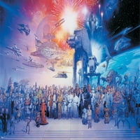 Междузвездни Войни: Сага-Плакат На Стената На Галактиката, 22.375 34