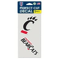 Wincraft in. NCAA Perfect Cut Cincinnati Bearcats Decal - Комплект от 2