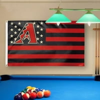 Wincraft Arizona Diamondbacks Deluxe Stars & Stripes 3 '5' Flag