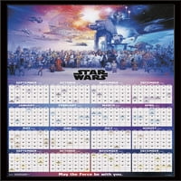 Календар На Постерите-Плакат На Междузвездни Войни