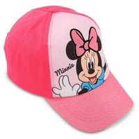 Disney Little Girls Minnie Mouse Cotton Baseball Cap, на възраст 4-7