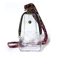 Лойгкгас нов ПВЦ прозрачен Фани ясно хип бум чанта дамска чанта