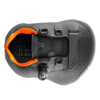 Р5Б Уомо-мъжка обувка с боа - антрацит оранжев Флуо-Размер 45.5