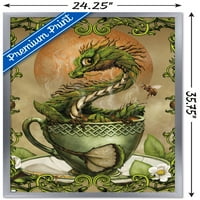 Стенли Морисън - Плакат за стена за чай Дракон, 22.375 34