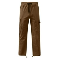 Cllios Мъжки товарни панталони плюс размер ежедневни панталони на открито тактически панталони Фитнес за къмпинг Панталони Мулти джобове