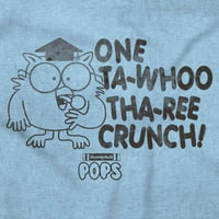 Г -н Owl Tootsie Roll Pop Vintage Logo Toddler Boy Girl Тениска за бебета бебешко дете Бриско Брандове 3T