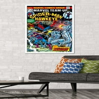 Marvel Comics - Hawkeye и Spider -Man Wall Poster, 22.375 34