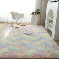 Youloveit пухкави райони килими рошави килими за килим за хол декор за спалня, правоъгълник подло