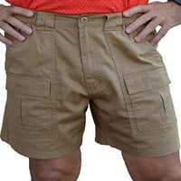 Rejlun мъжки летни къси панталони товарни дъна еластични талии плаж шорти много джоба