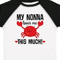 Inktastic nonna обича ме внук подарък за малко дете или тениска за момиче