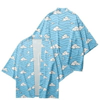 Демон убиец кимоно Топ лятна риза с къс ръкав Аниме жилетка възрастен дете специален подарък, размер 100-8ХЛ