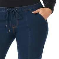 Дънки 0 от 0 ' 0 плетени джинси джогинг