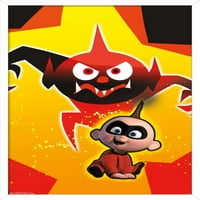 Disney Pixar The Incredibles - Плакат на Jack Jack Wall, 14.725 22.375