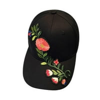 Strungten жени мъже двойка апликация флорална бейзболна шапка Unise Snapback Hip Hop Flat Hat