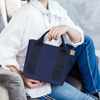 Модно платно чанта с чанта за съхранение на чанта с много джоба чанта за дръжка