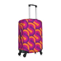 Протектор за покритие за пътник, цветни покривки за геометрични куфари за багаж, голям размер, голям размер