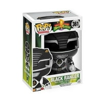 Funko Pop TV: Power Rangers - Black Ranger Vinyl фигура