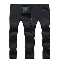 Мъжки панталони панталони панталони ветровити работни панталони джобове за топла облицовка на панталон на открито фитнес меки панталони на открито звезда