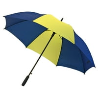 Голф чадър, синьо и лайм